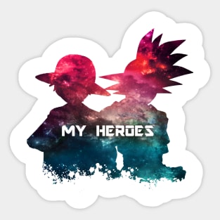 MY HEROES Sticker